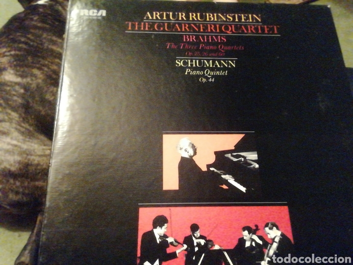 Discos de vinilo: Artur Rubinstein. The Guarneri Quartet. Vinilo. 3 discos. - Foto 1