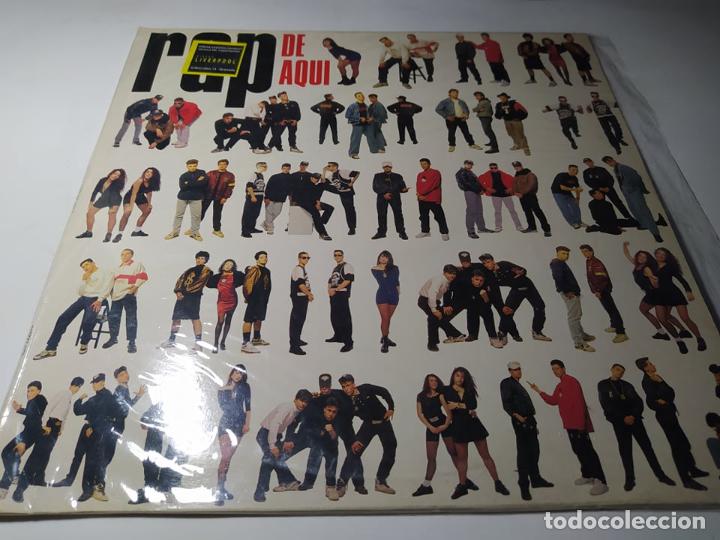 Discos de vinilo: LP - Various ‎– Rap De Aqui - 210777 (5C) ( VG+ / VG+) Spain 1990 ( Casi NM) - Foto 1 - 207556387