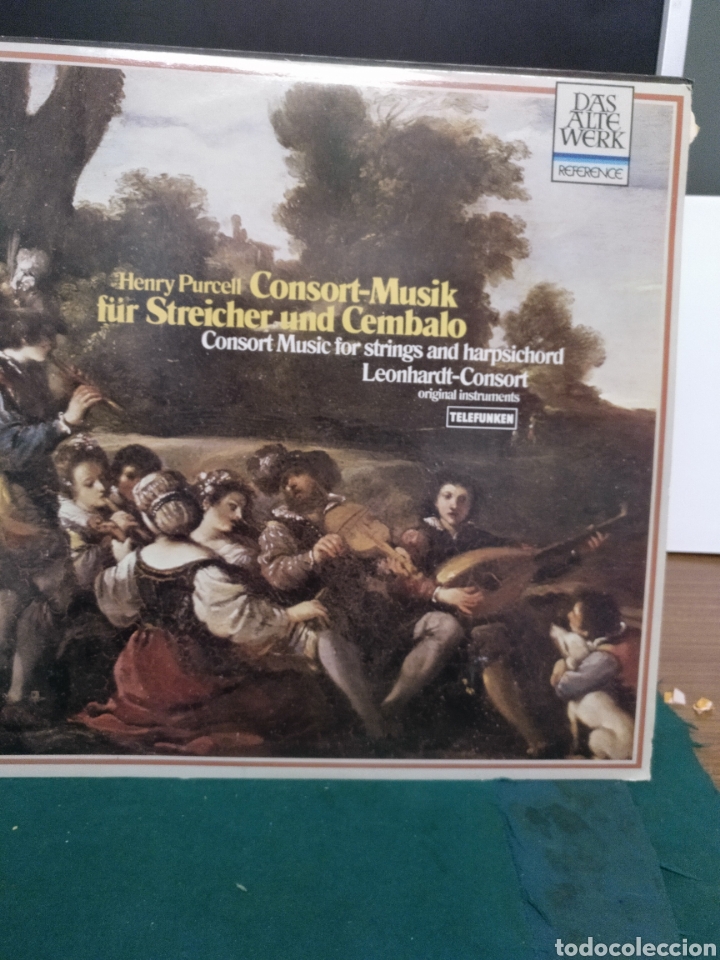 Discos de vinilo: Purcell Consort m&uacute;sic. Das alte werk 1985