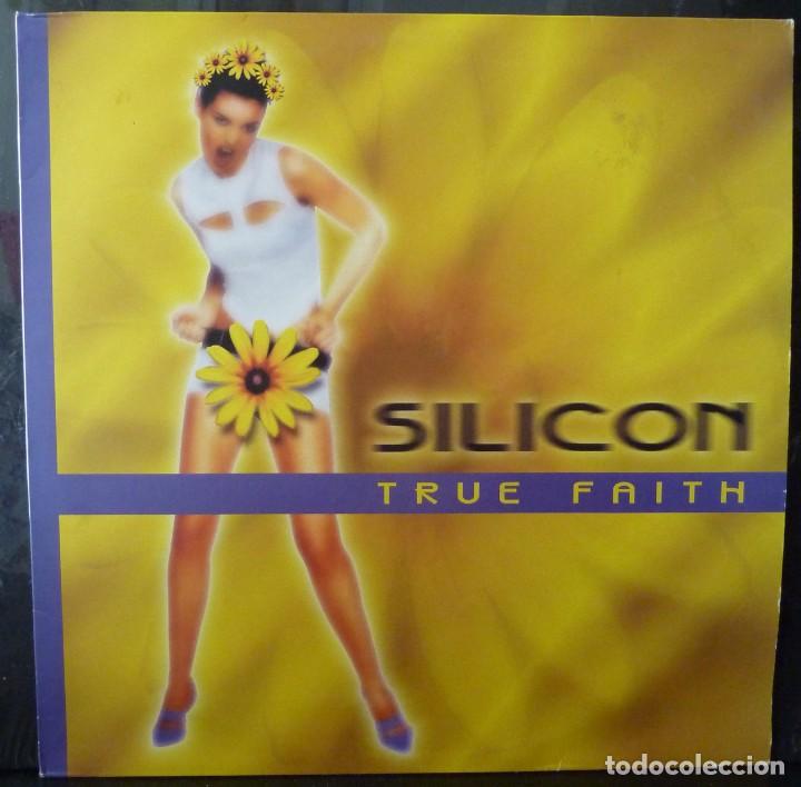 Discos de vinilo: SILICON // TRUE FAITH // 1989 // MAXISINGLE - Foto 1