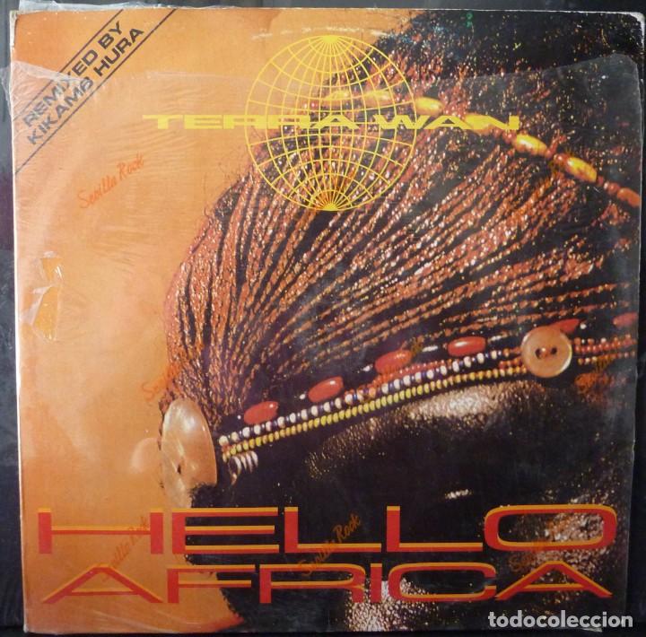 Discos de vinilo: TERRA WAN // HELLO AFRICA // 1991 // MAXISINGLE - Foto 1