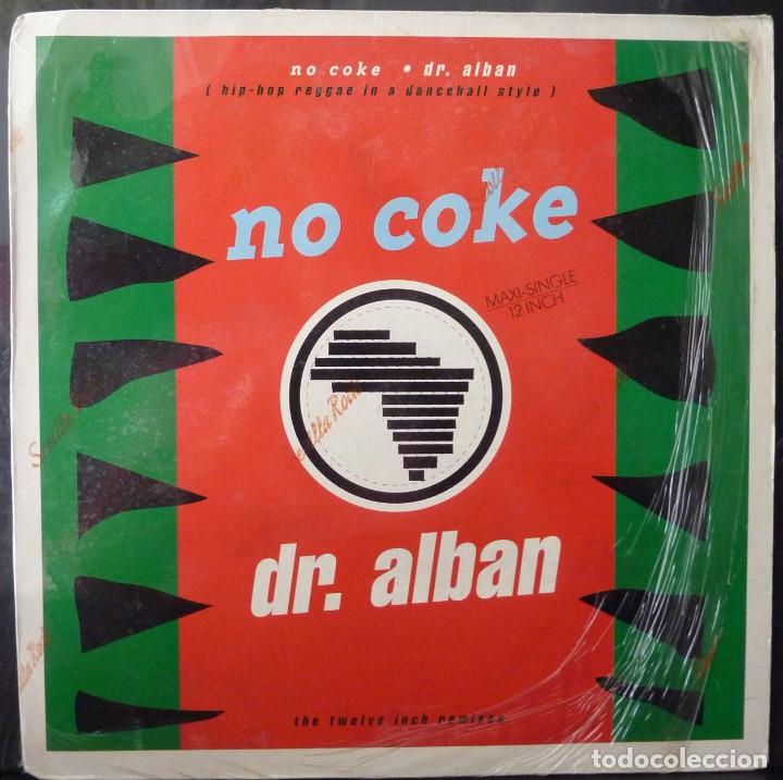 Discos de vinilo: DR. ALBAN // NO COKE // 1991// MAXI SINGLE - Foto 1