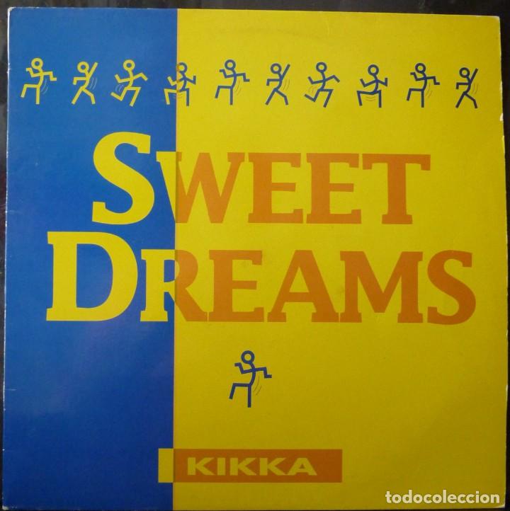 Discos de vinilo: KIKKA // SWEET DREAMS // 1992 // MAXI SINGLE - Foto 1