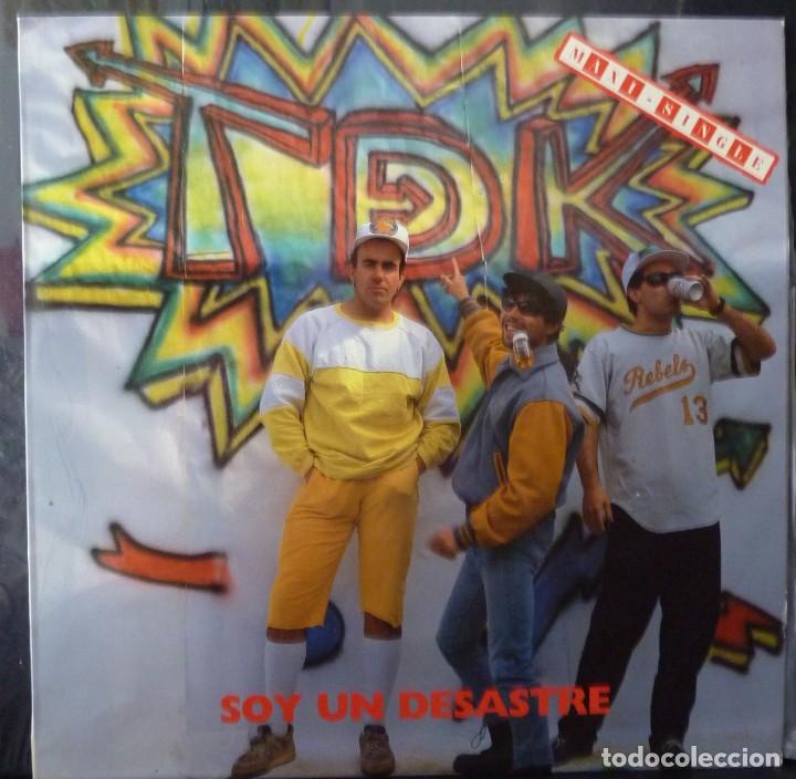 Discos de vinilo: TDK // SOY UN DESASTRE // 1988 // MAXI SINGLE - Foto 1