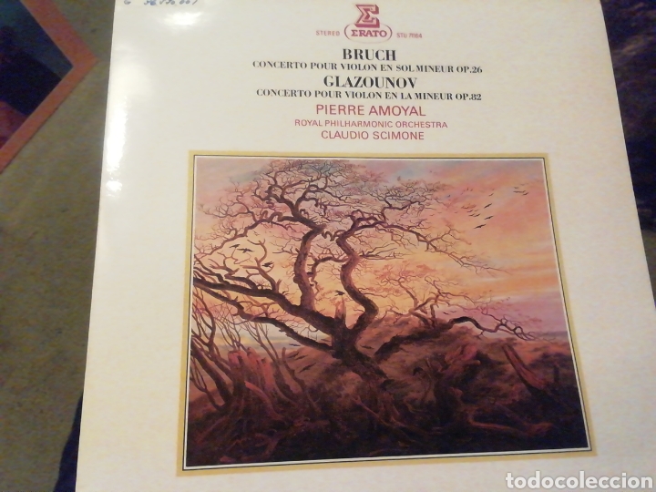 Discos de vinilo: Brunch Glazounov. Pierre Amoyal. vinilo. - Foto 1