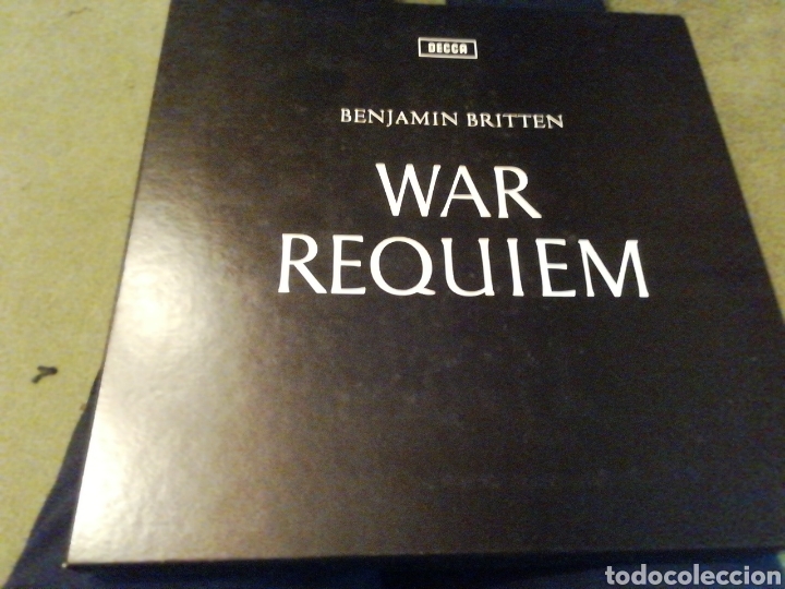 Discos de vinilo: Britten. War r&eacute;quiem. Vinilo. Estuche 2 LP. - Foto 1