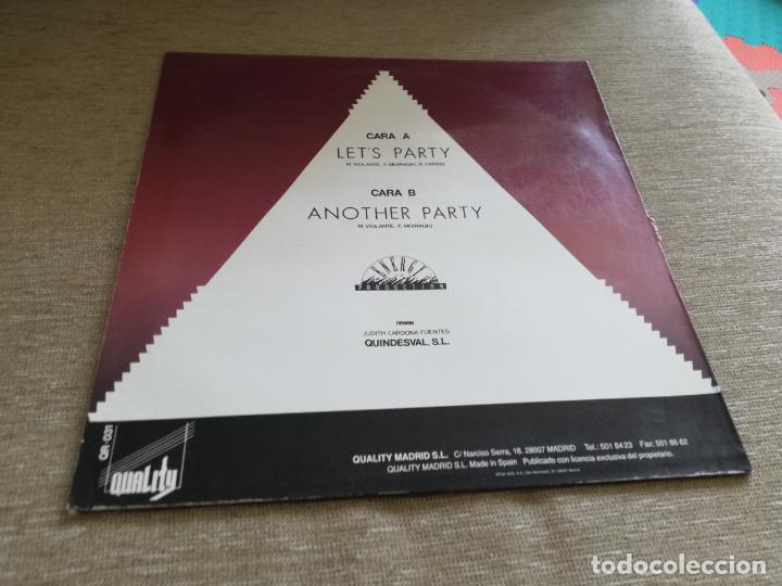 Discos de vinilo: F. M. featuring rodney-lets party. maxi espa&ntilde;a - Foto 2