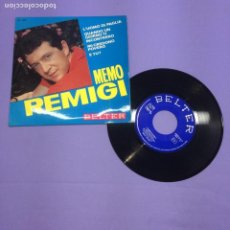 Dischi in vinile: SINGLE MEMO REMIGI - LUOMO DI PAGLIA VG +. Lote 207619008