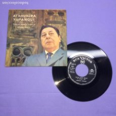 Discos de vinilo: SINGLE ATAHUALPA YUPANQUI - TRABAJO QUIERO TRABAJO - VG +. Lote 207621263