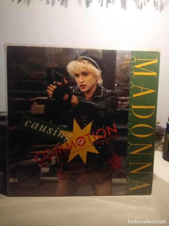 Discos de vinilo: LP MADONNA : CAUSING COMMOTION ( EDICION ESPA&Ntilde;A ) - Foto 1