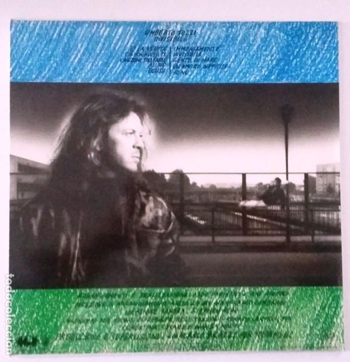 Discos de vinilo: LP, UMBERTO TOZZI , INVISIBILE - Foto 2