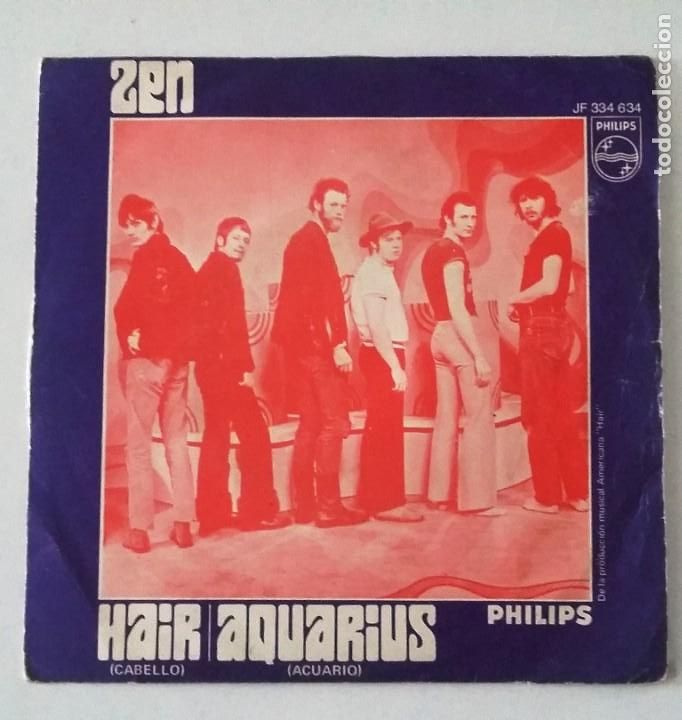 Discos de vinilo: Single ZEN - Hair/Aquarius 1969 - Foto 1