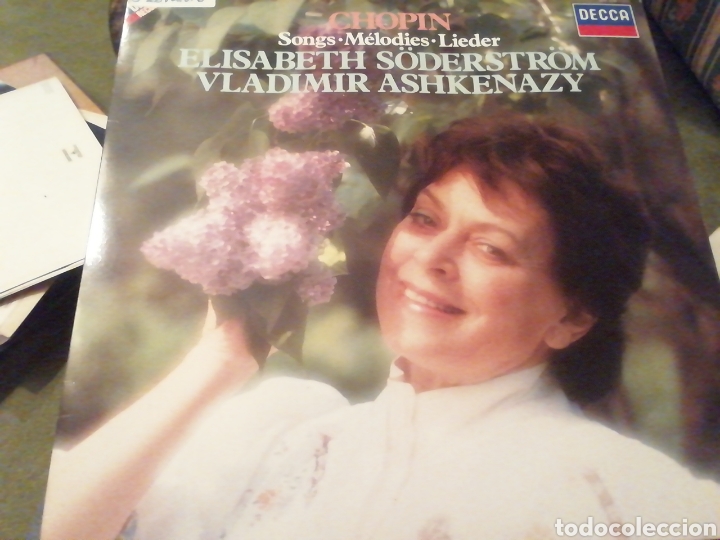 Discos de vinilo: Chopin. canciones, melod&iacute;as, l&iacute;eder. Elisabeth Soderstrom. vinilo. - Foto 1