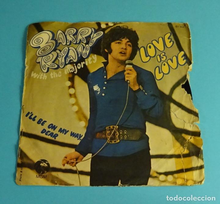 Discos de vinilo: BARRY RYAN. LOVE IS LOVE. EDICI&Oacute;N FRANCESA - Foto 1