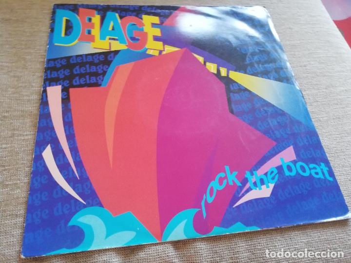 Discos de vinilo: Delage-rock the boat. maxi - Foto 1