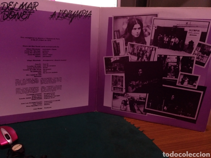 Discos de vinilo: Mar&iacute;a del Mar Bonet a l olympia - Foto 2