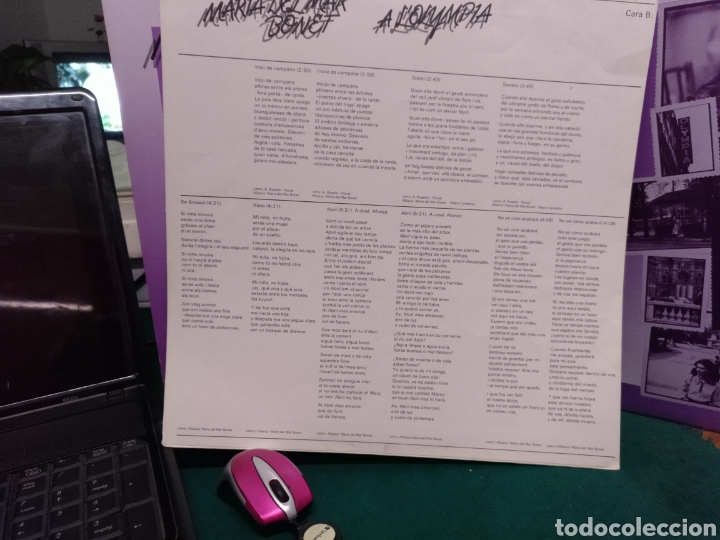 Discos de vinilo: Mar&iacute;a del Mar Bonet a l olympia - Foto 3