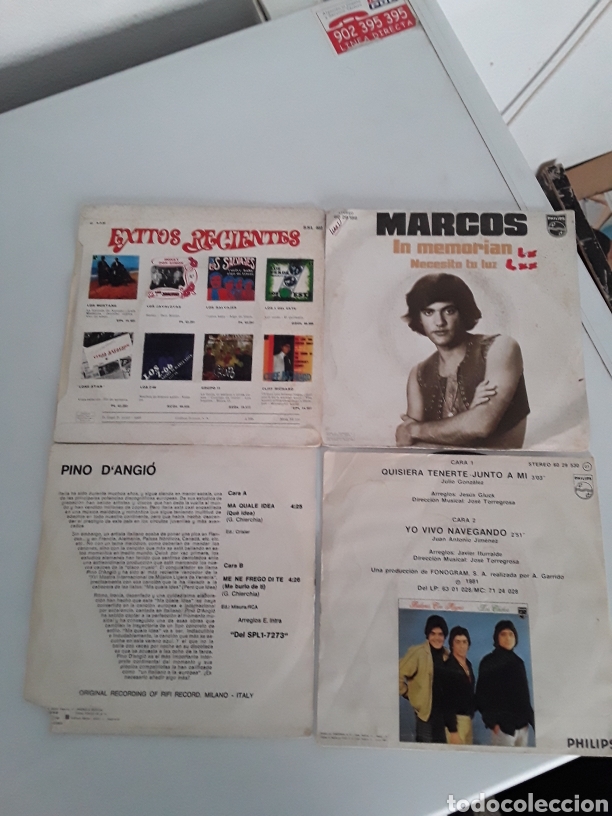 Discos de vinilo: Lote 4 EPs Singles - Foto 3