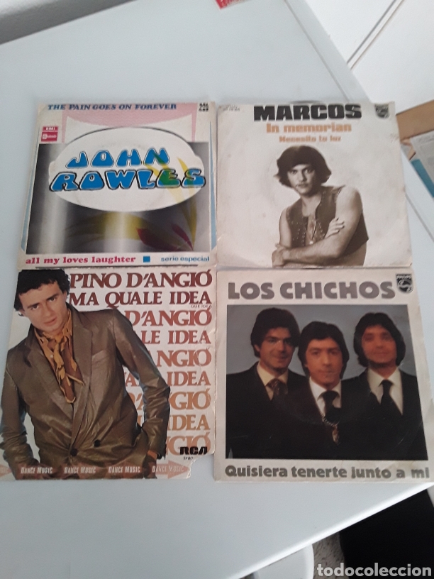 Discos de vinilo: Lote 4 EPs Singles - Foto 1