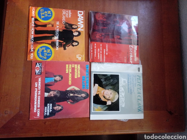 Discos de vinilo: 47 discos singels en dos fundas . a&ntilde;os 60 - Foto 11