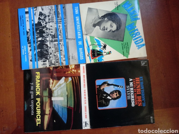 Discos de vinilo: 47 discos singels en dos fundas . a&ntilde;os 60 - Foto 12