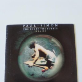 PAUL SIMON The boy in the bubble / Hearts and bones ( 1986 WARNER BROS ESPAÑA ) PROMOCIONAL