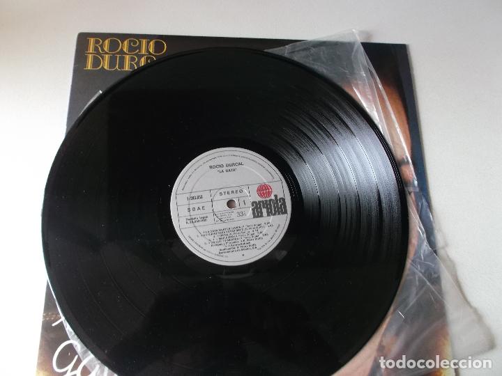 Discos de vinilo: ROCIO DURCAL. LA GATA, ARIOLA 1981 - Foto 3
