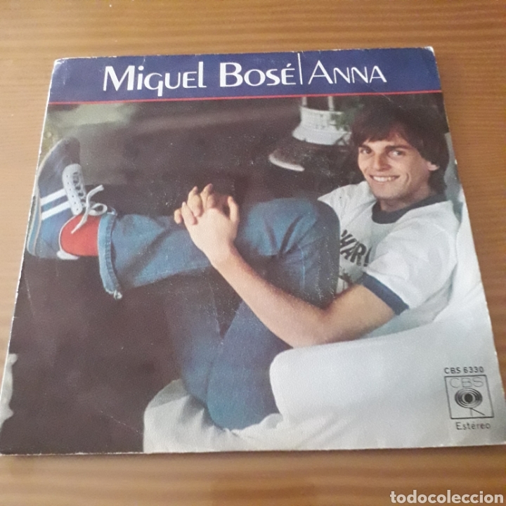 Discos de vinilo: Disco de Vinilo (Single) Miguel Bose &rdquo;Anna&rdquo; - Foto 1