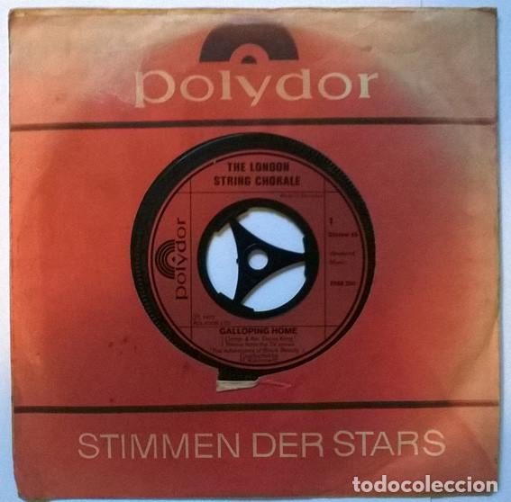 Discos de vinilo: London String Chorale. Galloping home/ Vicky. Polydor, UK 1972 single - Foto 1