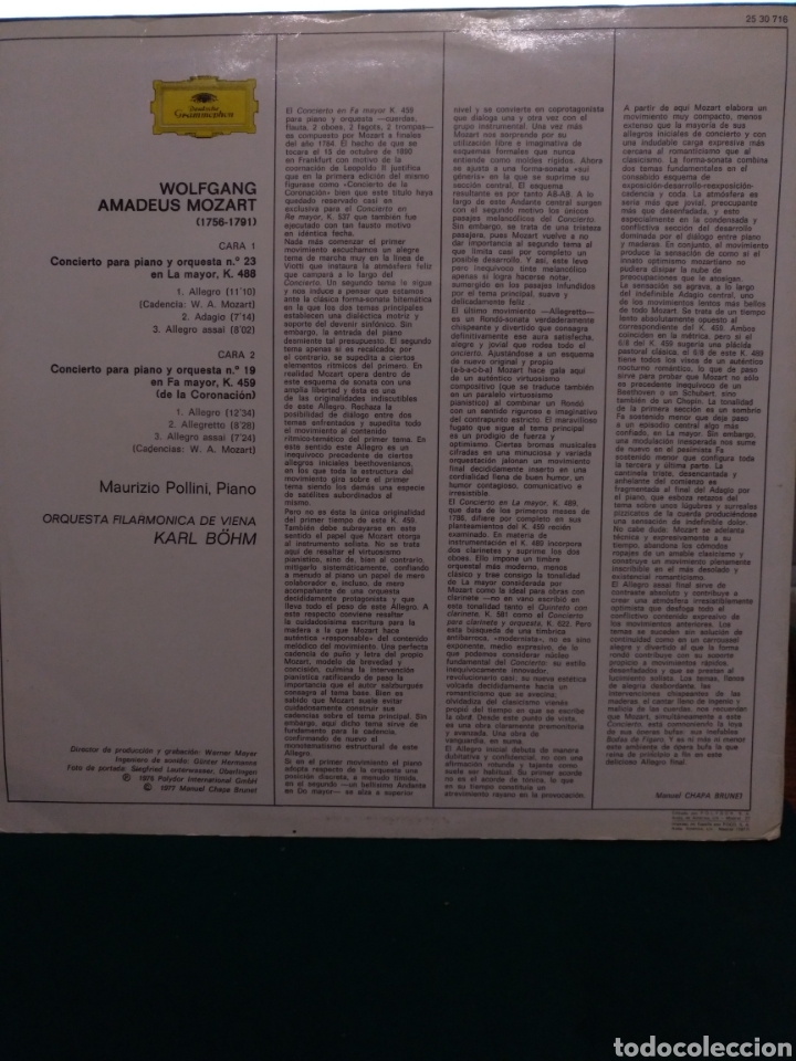 Discos de vinilo: Mozart - Foto 2