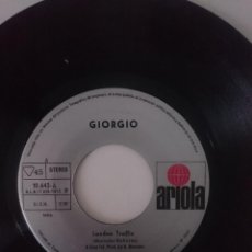 Discos de vinilo: SINGLE - GIORGIO - AÑO 1972 -VER FOTOS
