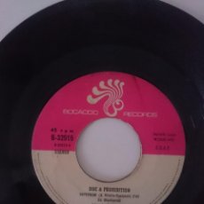 Discos de vinilo: SINGLE - DOC AND PROHIBITION --- AÑO 1972 -VER FOTOS