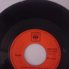 Discos de vinilo: SINGLE - DANYEL GERARD - AÑO 1971 -VER FOTOS