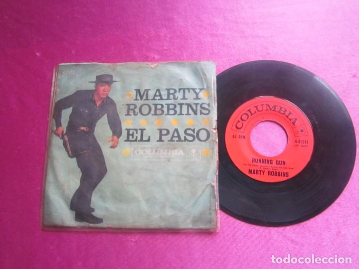Discos de vinilo: EL PASO MARTY ROBBINS SINGLE - Foto 5