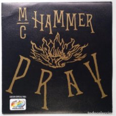 Discos de vinilo: MC HAMMER -PRAY [JAM THE HAMMER MIX [[ COPIA EXCLUSIVA Nº 287 DE 500]] [[ VINILO 7” 45RPM ]]. Lote 207809375
