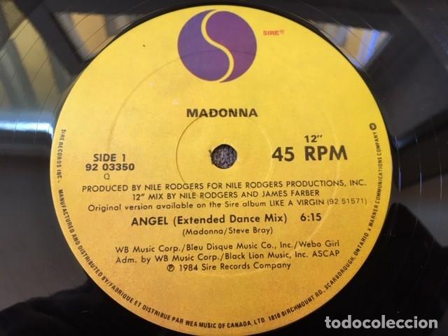 Discos de vinilo: MADONNA ANGEL EDICI&Oacute;N EXTRANJERA LP - Foto 4