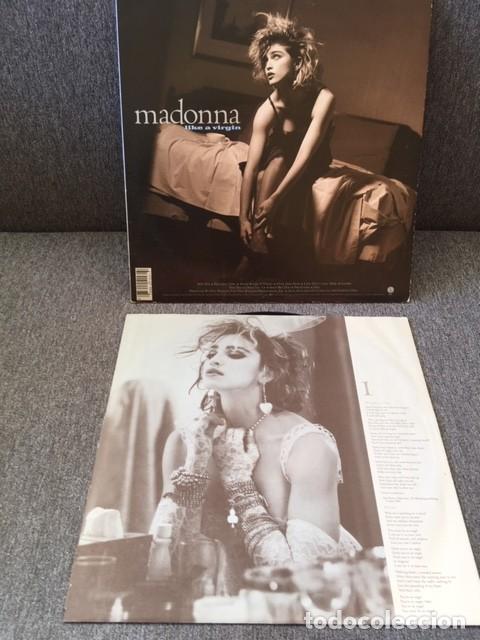 Discos de vinilo: MADONNA LIKE A VIRGIN EDICI&Oacute;N EXTRANJERA - Foto 4