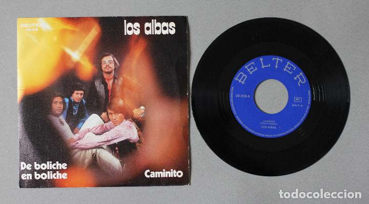 Discos de vinilo: LOS ALBAS// DE BOLICHE EN BOLICHE//SINGLE// 1971// BELTER - Foto 3