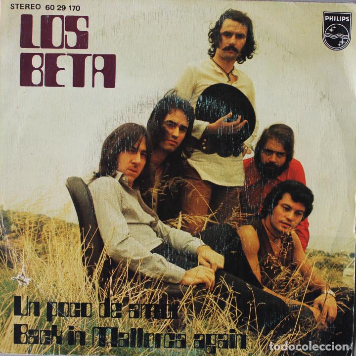 Discos de vinilo: LOS BETA// UN POCO DE AMOR// SINGLE//1973// PHILIPS - Foto 1