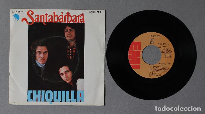 Discos de vinilo: SANTAB&Aacute;RBARA// CHIQUILLA// SINGLE// 1974// EMI - Foto 3