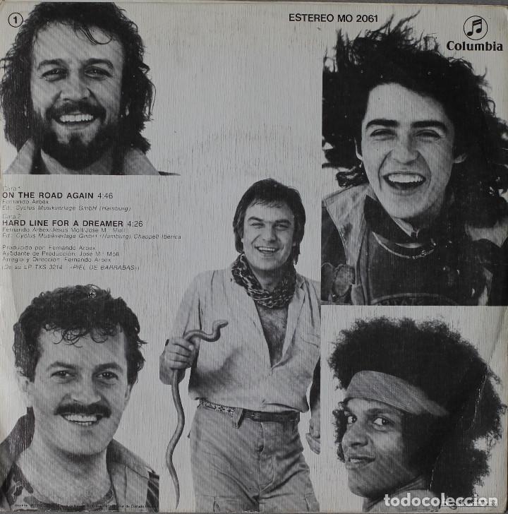 Discos de vinilo: BARRABAS// ON THE ROAD AGAIN// SINGLE// 1981// COLUMBIA - Foto 2