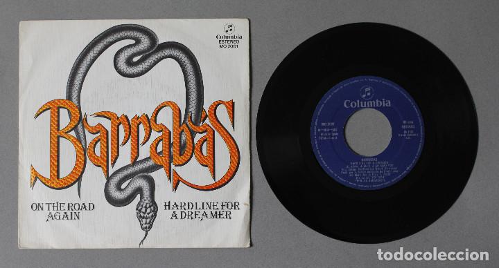 Discos de vinilo: BARRABAS// ON THE ROAD AGAIN// SINGLE// 1981// COLUMBIA - Foto 3