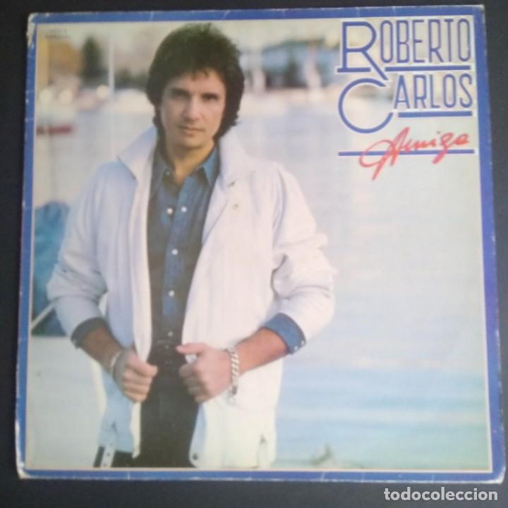 Discos de vinilo: LP ROBERTO CARLOS - AMIGA - EXCELENTE - Foto 1