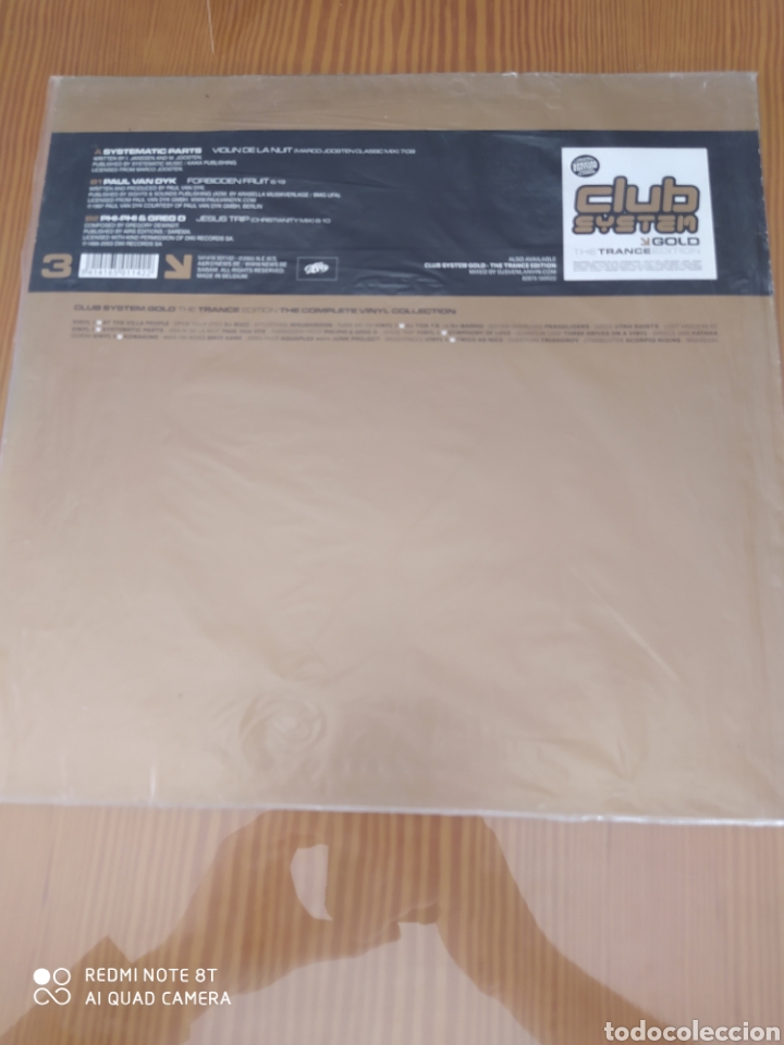 Discos de vinilo: Disco vinilo maxi CLUB SYSTEM GOLD 3 - Foto 2