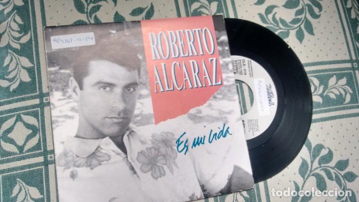 Discos de vinilo: SING ( VINILO) -PROMOCION- DE BOBERTO ALCARAZ