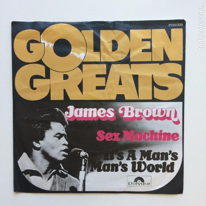 James Brown Sex Machine Its A Mans Mans Comprar Discos