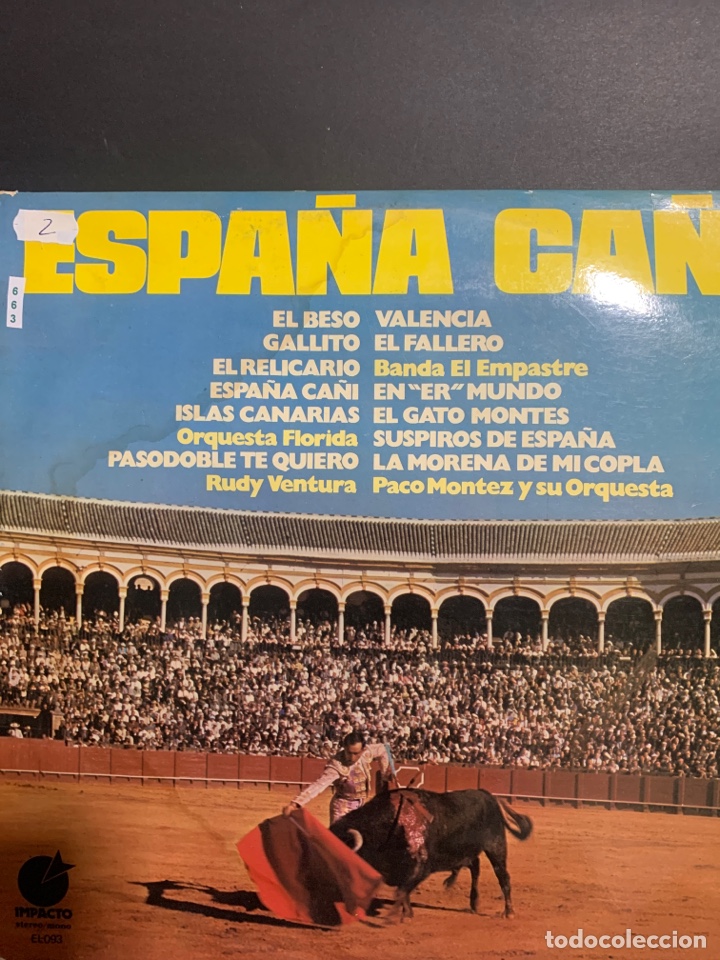 Vinyl records: (VIN663) ESPA&Ntilde;A CA&Ntilde;&Iacute; ( vinilo Segunda mano )