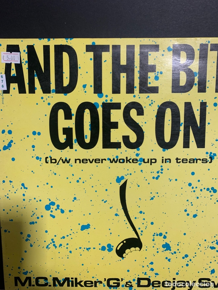 Vinyl records: (VIN676) AND THE BITE GOES ON ( vinilo Segunda mano )