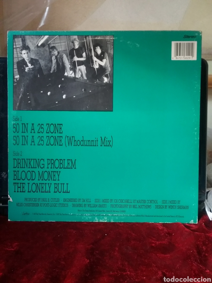 Discos de vinilo: Dream Syndicate Raro Mini - Lp de 1987 - Foto 2