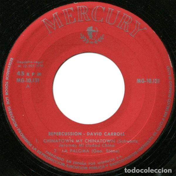 Discos de vinilo: Repercussion - David Carroll - Foto 4
